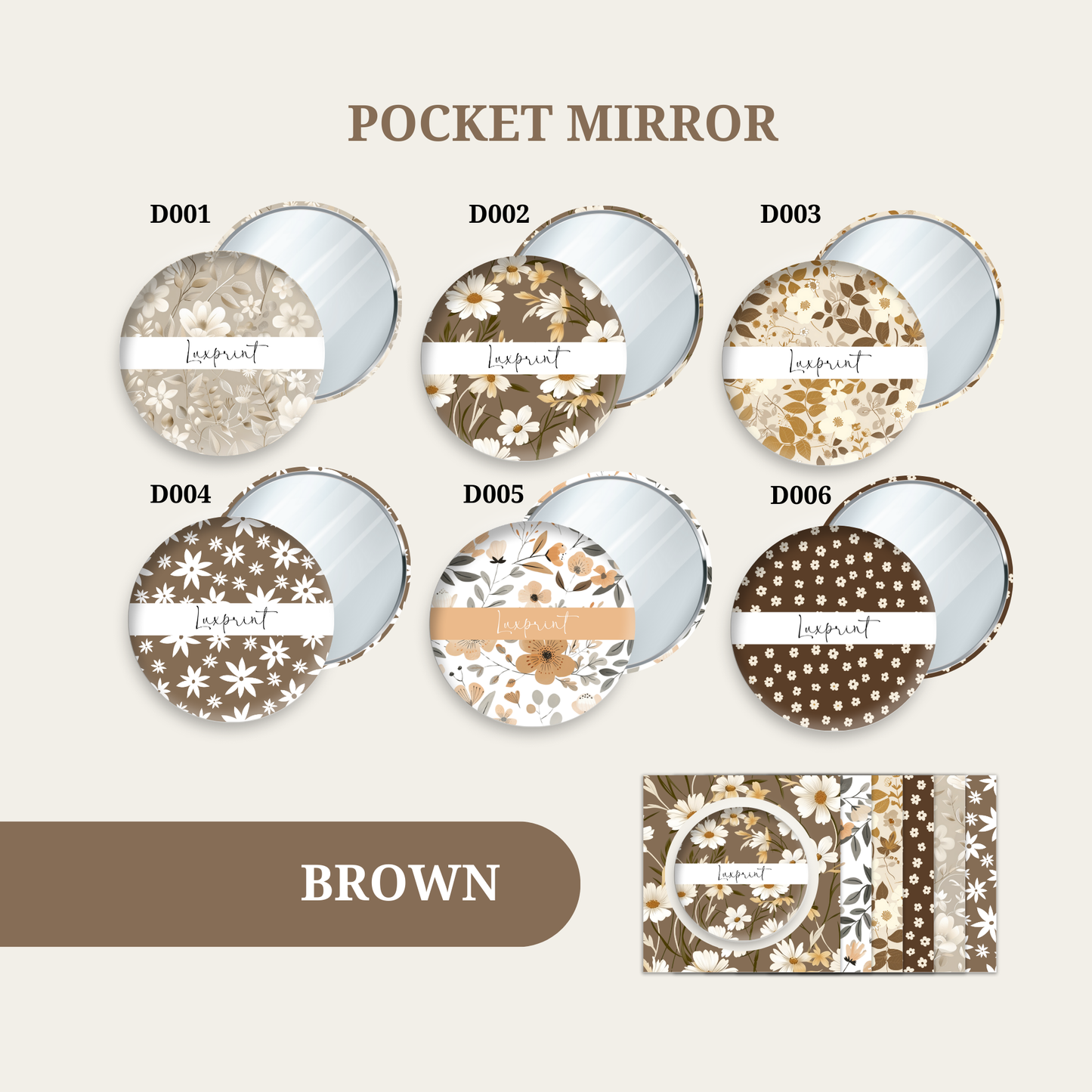 Customized Pocket Mirror | NEUTRAL