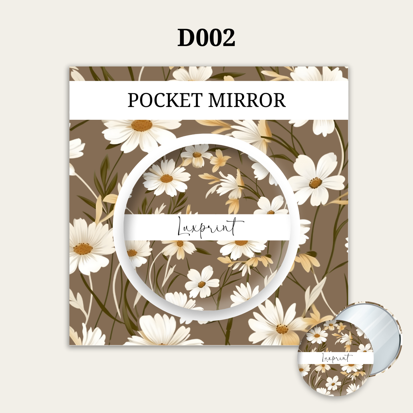 Customized Pocket Mirror | NEUTRAL