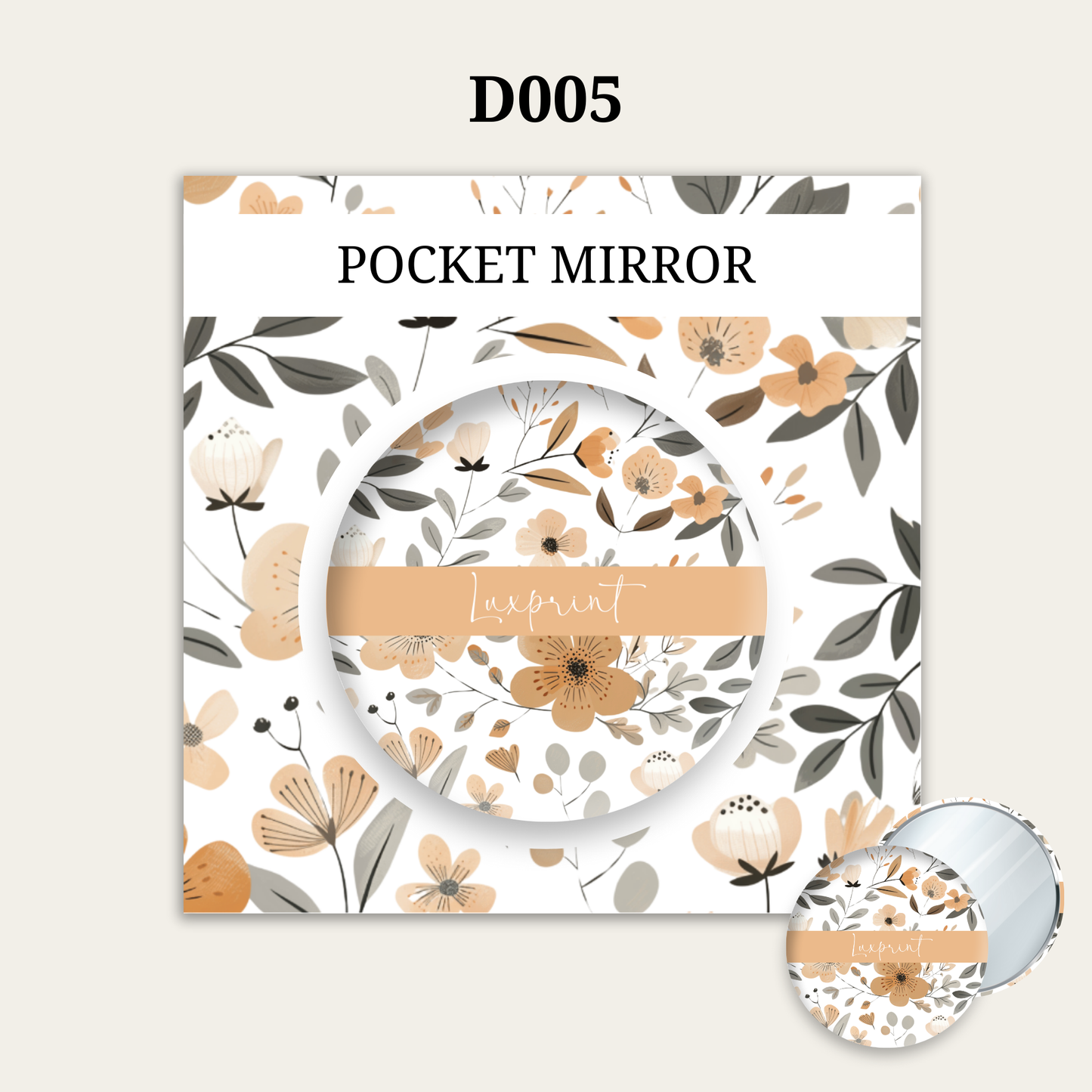 Customized Pocket Mirror | NEUTRAL