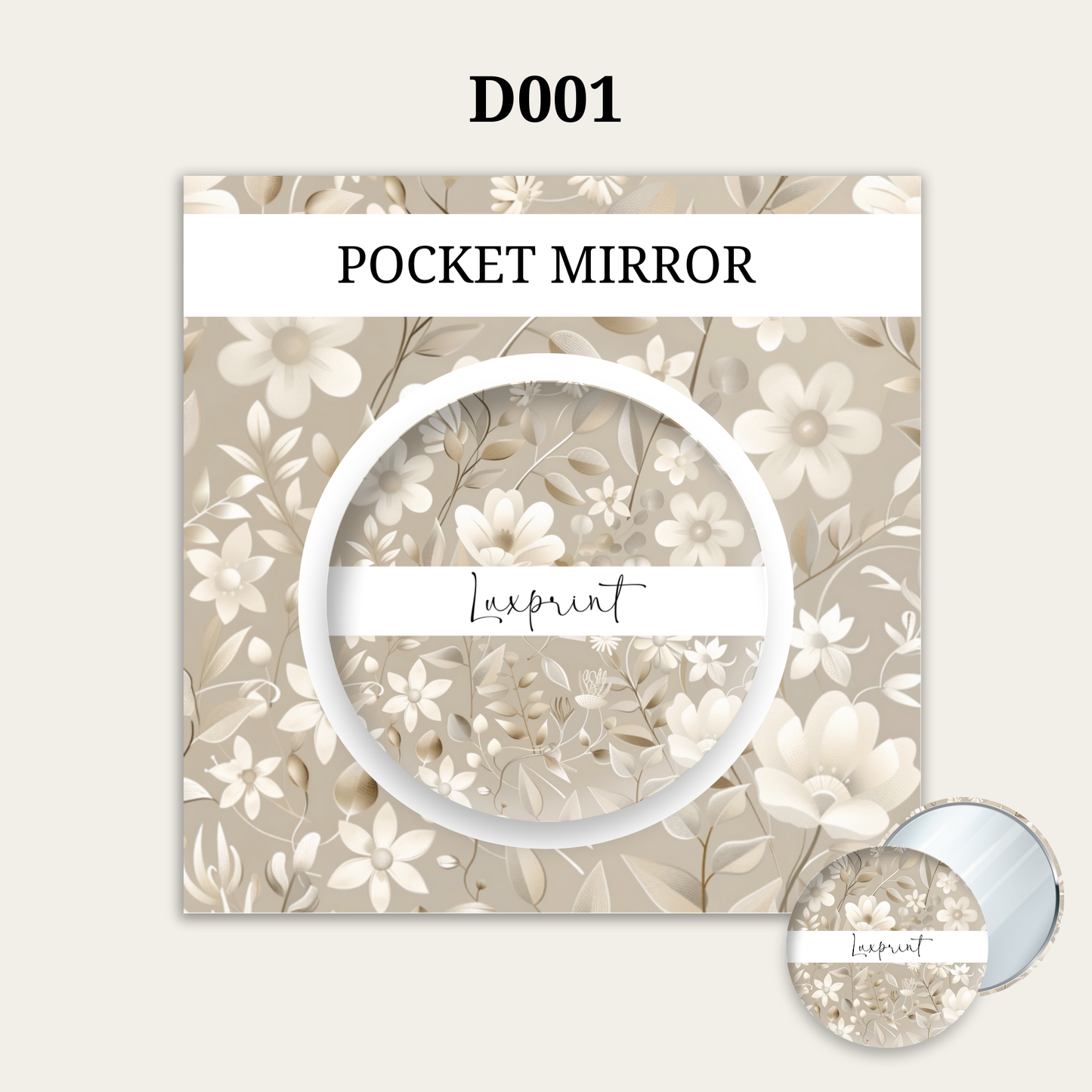 Customized Pocket Mirror | NEUTRAL