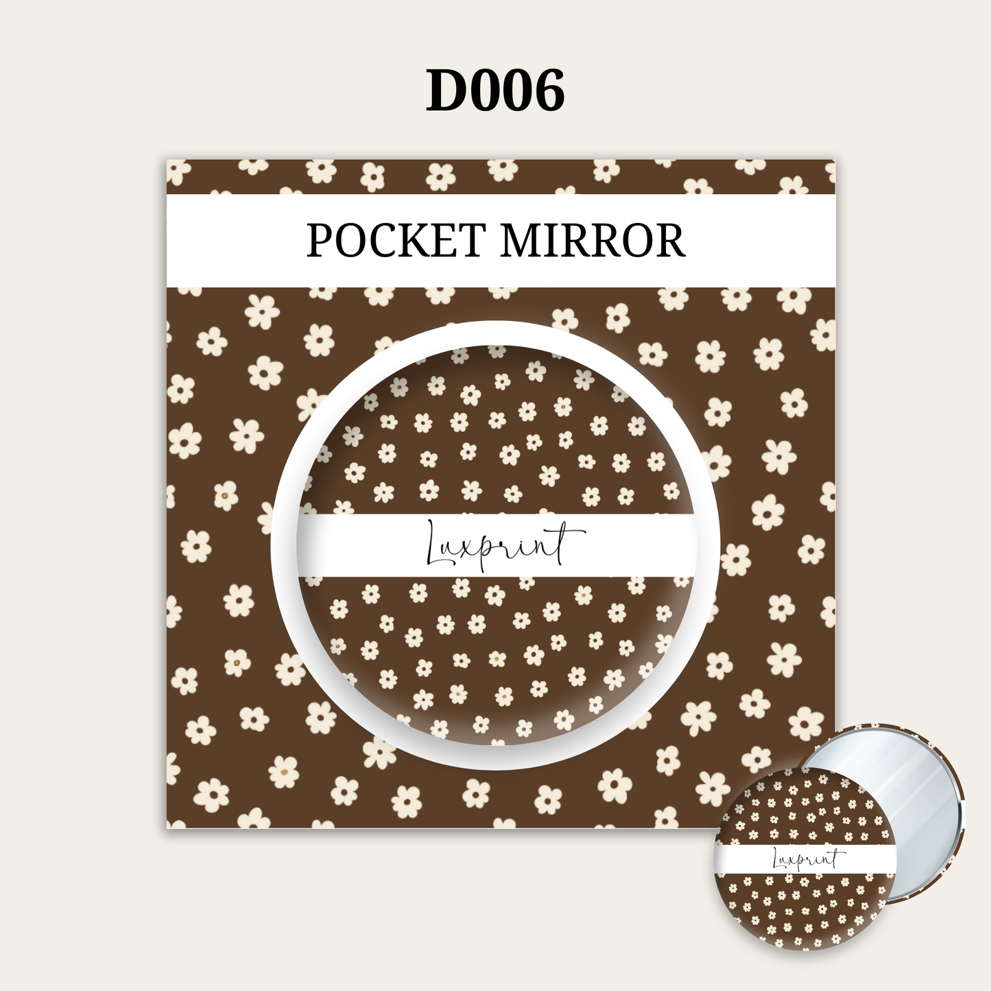 Customized Pocket Mirror | NEUTRAL